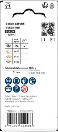 Bosch Multi Material caurumzāģis 38x40 mm dažādām virsmām.